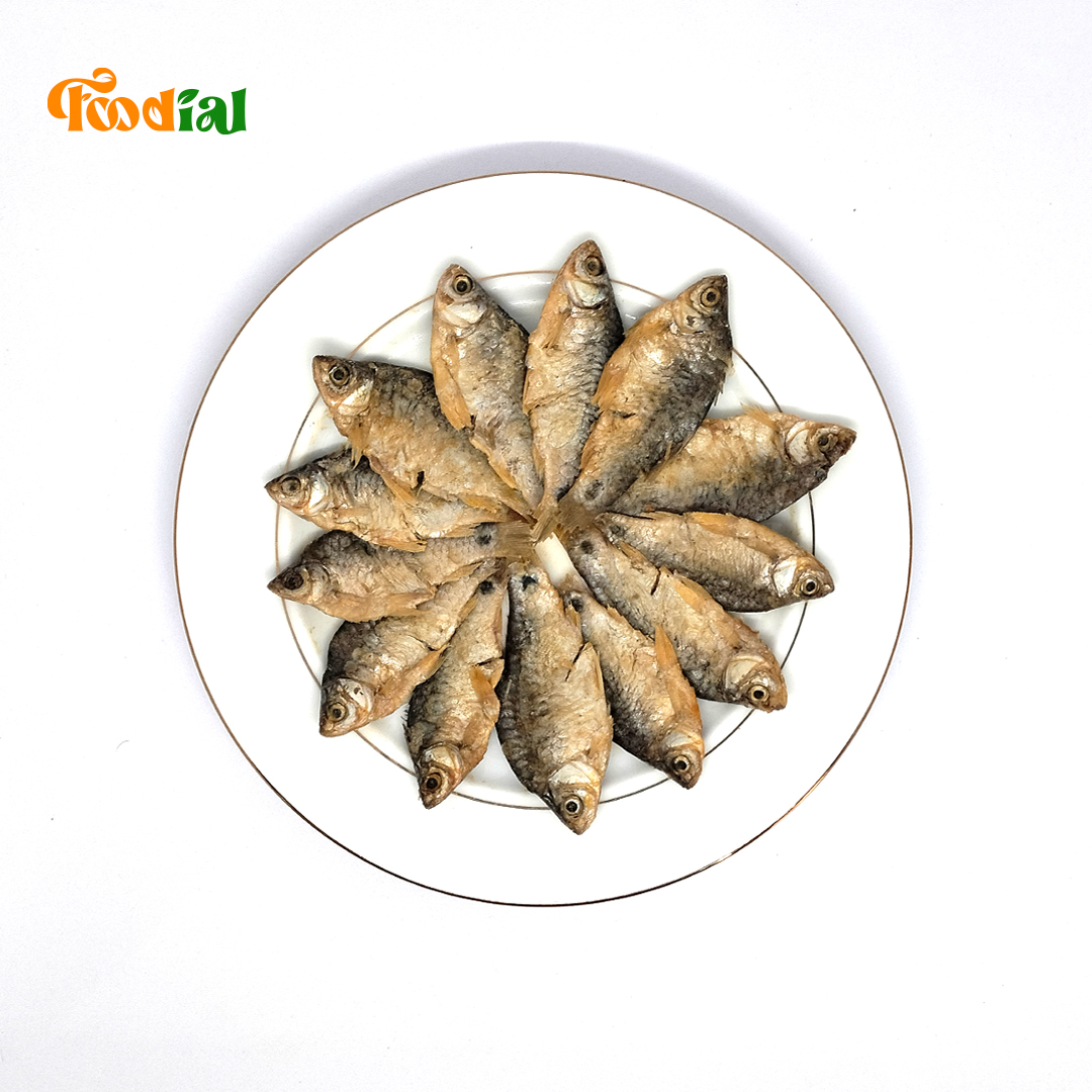 হাওরের পুঁটির চ্যাপা সিদল (লবণ ও ক্যামিকেলমুক্ত)